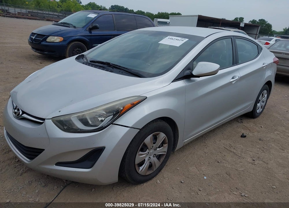 2016 HYUNDAI ELANTRA SE VIN: 5NPDH4AE4GH681059