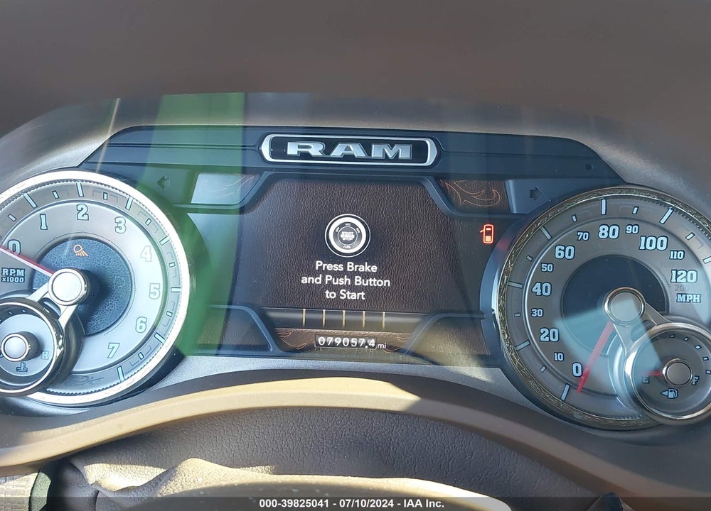 2019 RAM 1500 LONGHORN 4X4 5'7 BOX VIN: 1C6SRFKT5KN510320