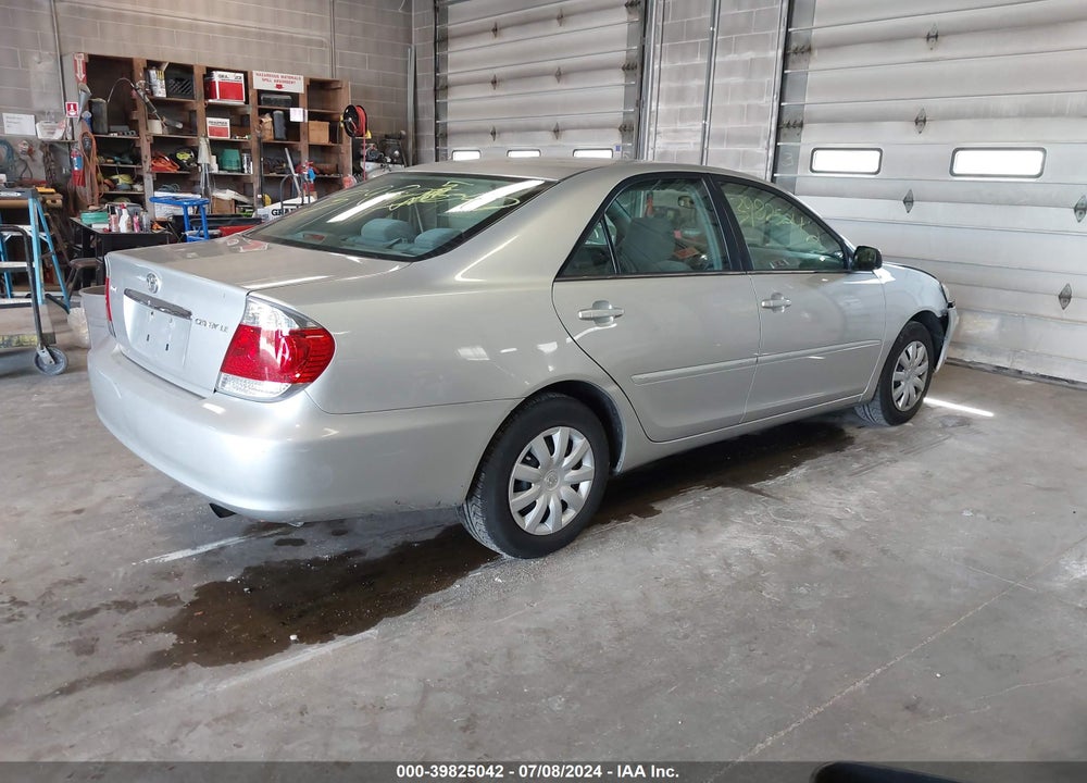 2005 TOYOTA CAMRY LE VIN: 4T1BE32K75U571734