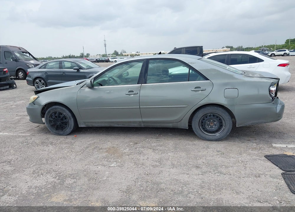 2005 TOYOTA CAMRY LE VIN: 4T1BE32K25U615669