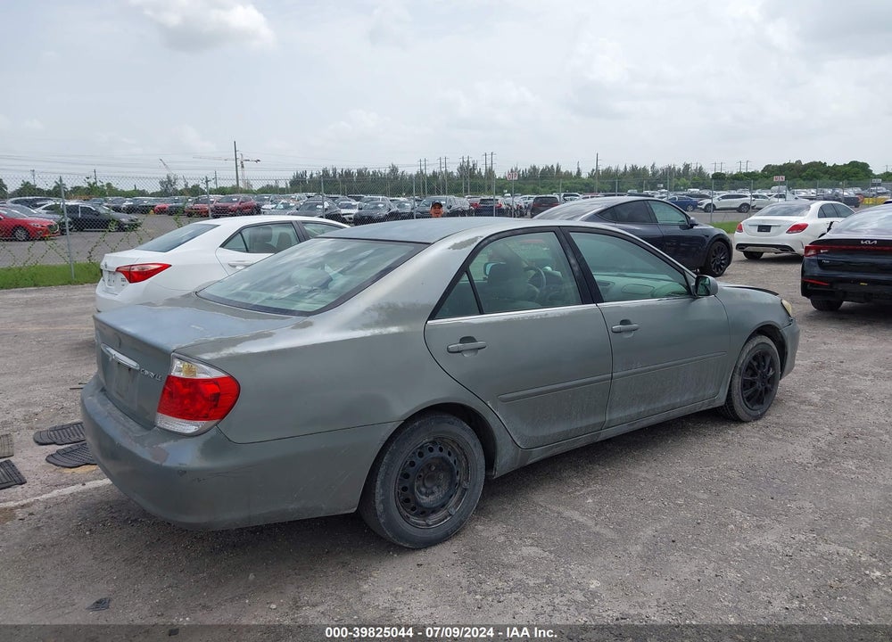 2005 TOYOTA CAMRY LE VIN: 4T1BE32K25U615669
