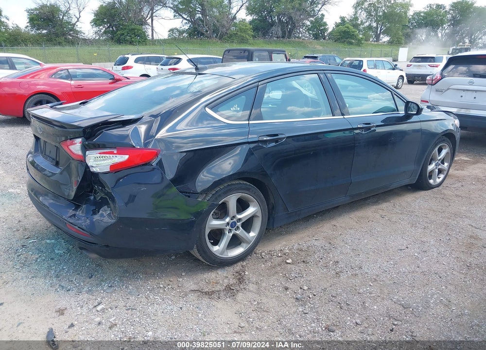 2016 FORD FUSION S VIN: 3FA6P0G7XGR355055