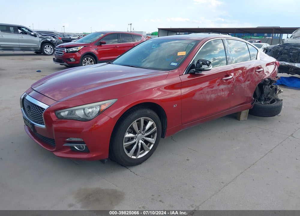 2014 INFINITI Q50 PREMIUM VIN: JN1BV7APXEM683472