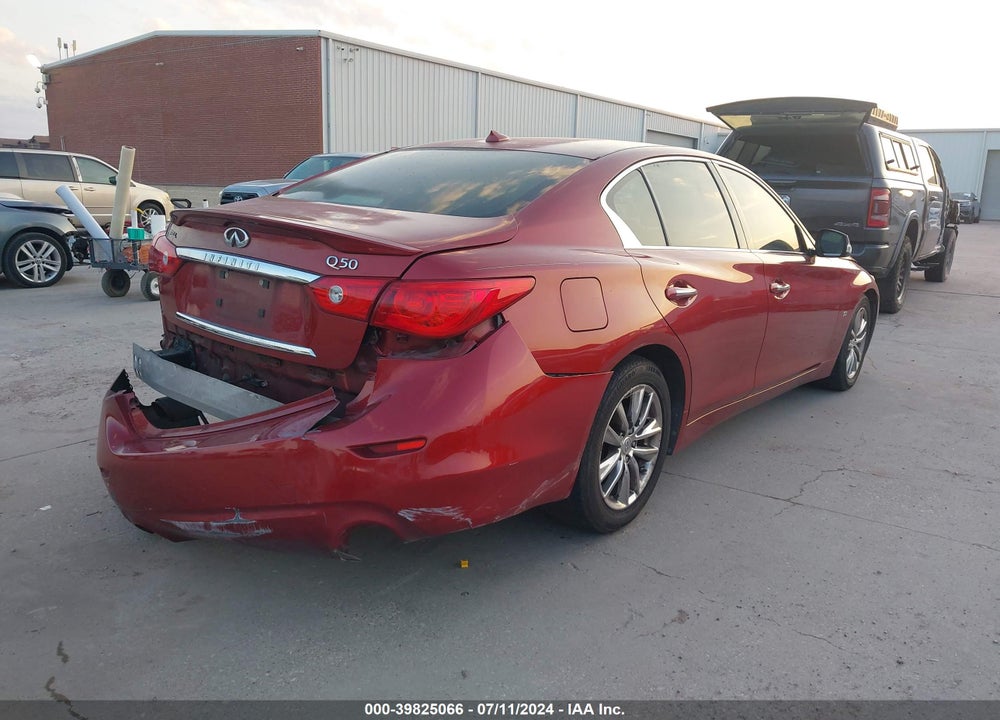 2014 INFINITI Q50 PREMIUM VIN: JN1BV7APXEM683472