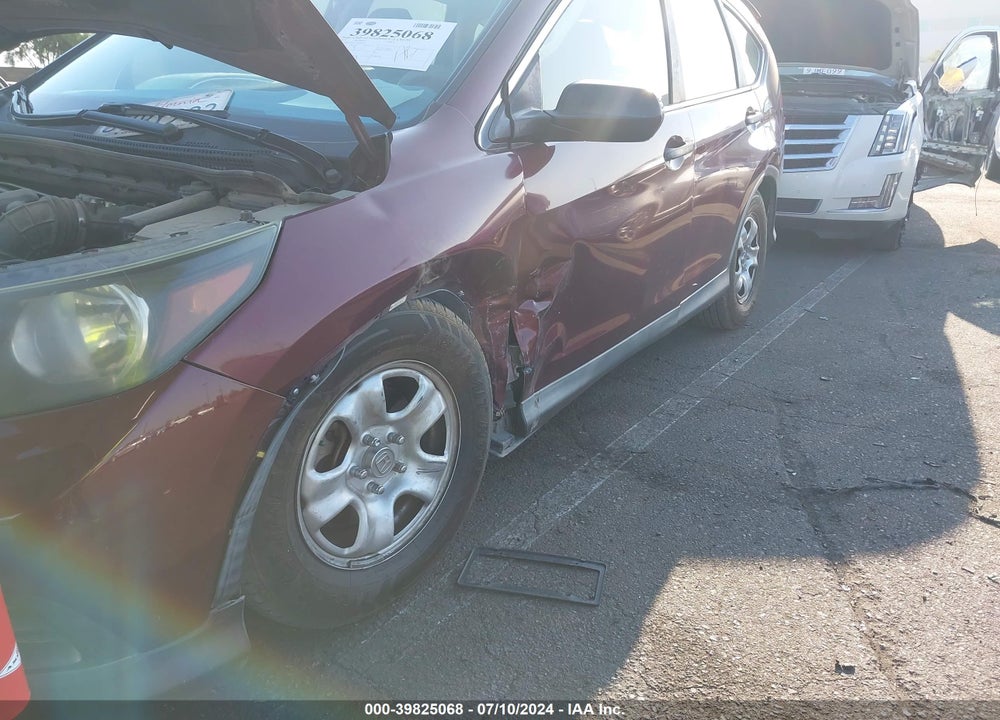 2013 HONDA CR-V LX VIN: 5J6RM3H31DL004939