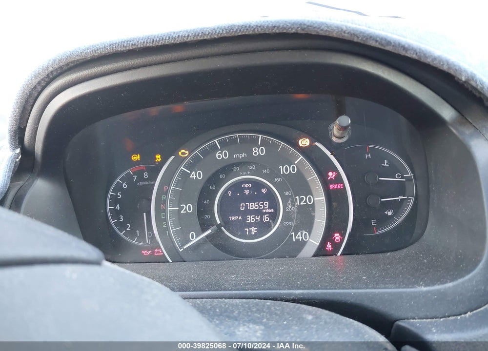 2013 HONDA CR-V LX VIN: 5J6RM3H31DL004939