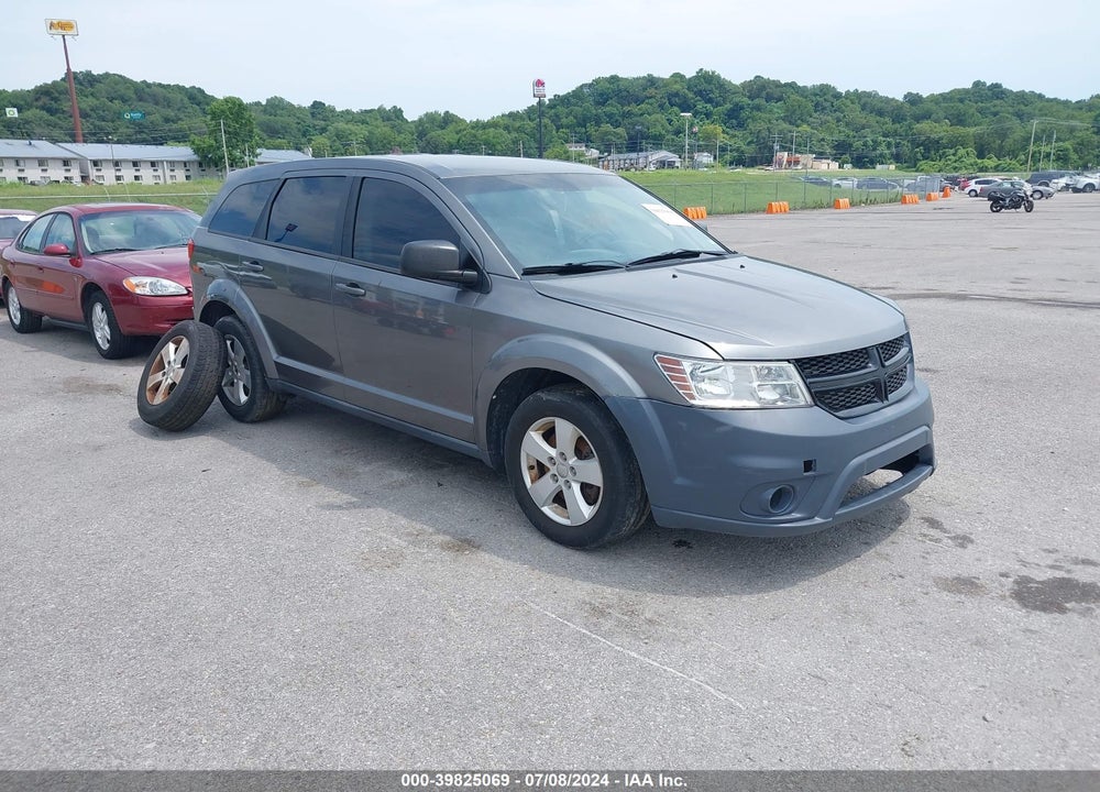 2013 DODGE JOURNEY AMERICAN VALUE PKG VIN: 3C4PDCAB6DT595191