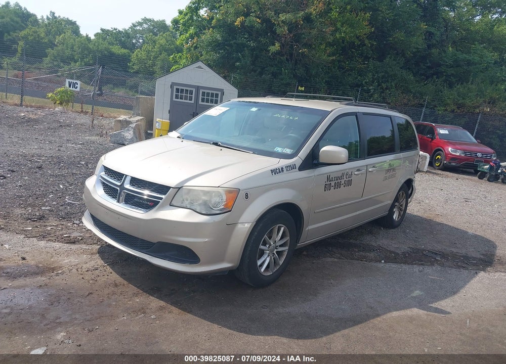 2014 DODGE GRAND CARAVAN SXT VIN: 2C4RDGCG2ER262757