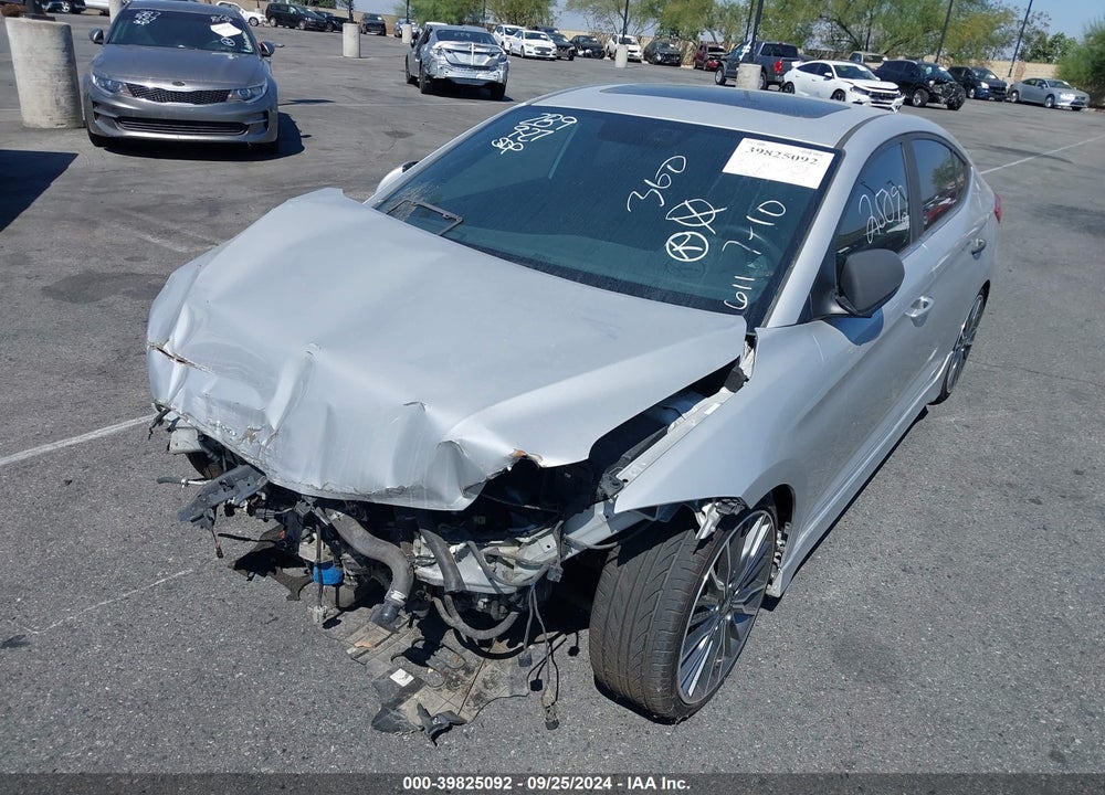 2017 HYUNDAI ELANTRA SPORT VIN: KMHD04LB8HU357349