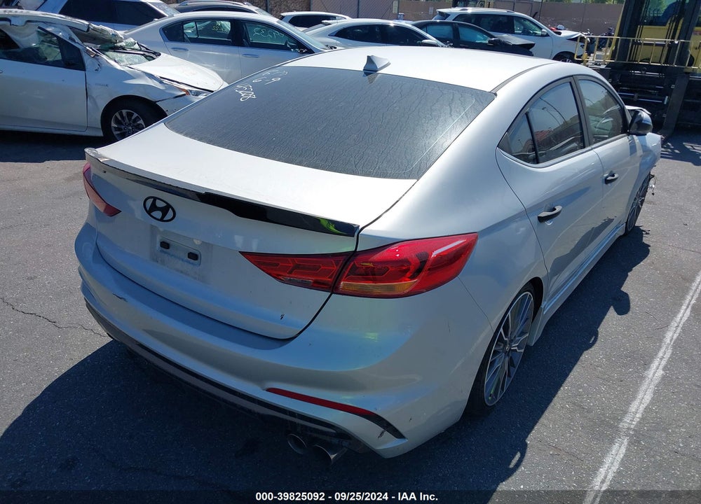 2017 HYUNDAI ELANTRA SPORT VIN: KMHD04LB8HU357349