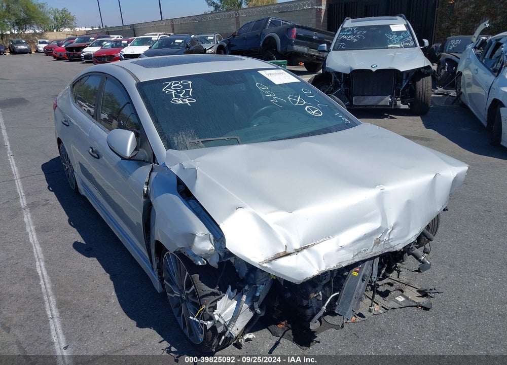 2017 HYUNDAI ELANTRA SPORT VIN: KMHD04LB8HU357349