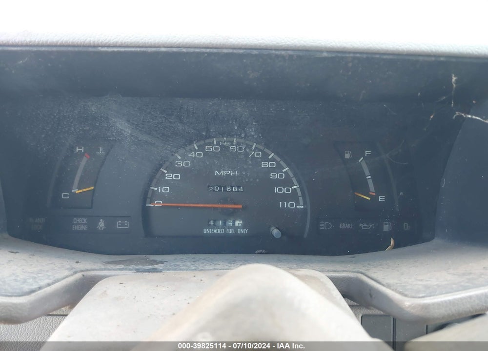 1992 ISUZU AMIGO VIN: JACBG07E1N9807148