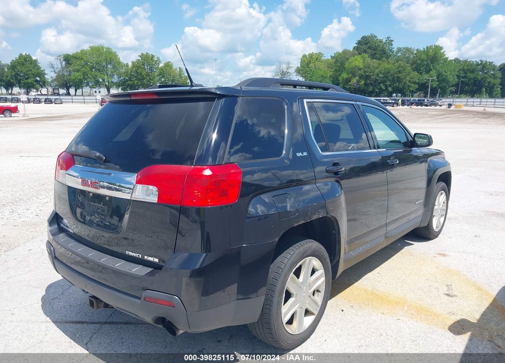 2011 GMC TERRAIN SLE-2 VIN: 2CTFLTE57B6323371