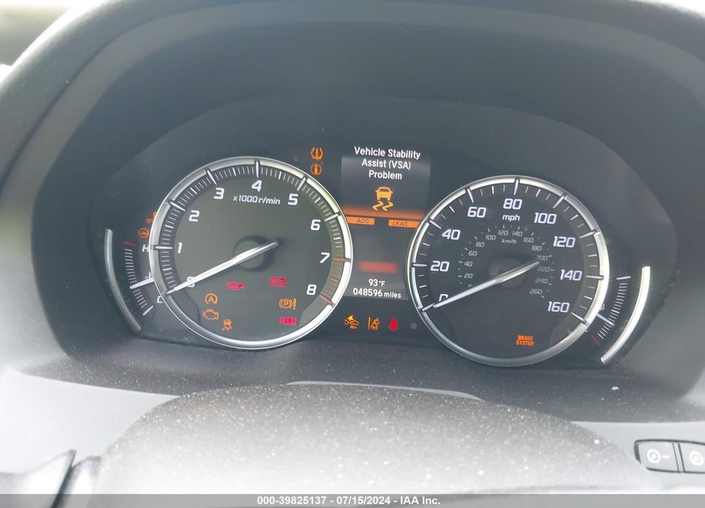 2020 ACURA MDX TECHNOLOGY PACKAGE VIN: 5J8YD3H50LL013585