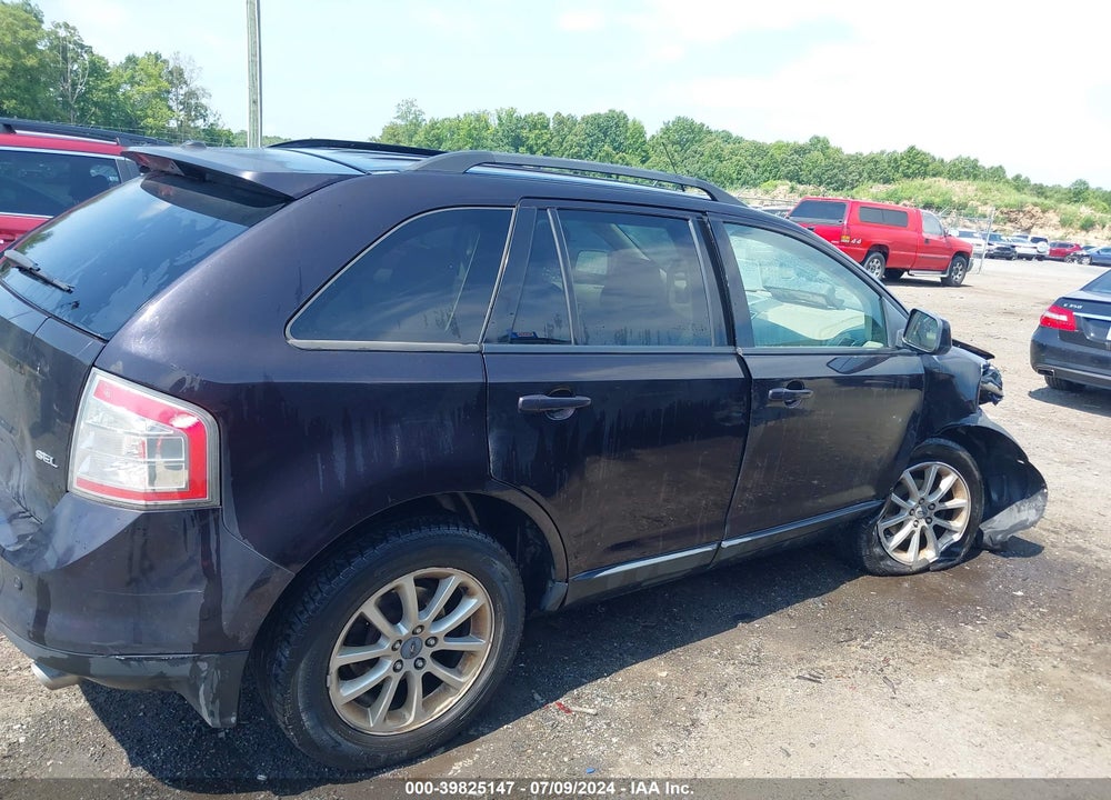 2007 FORD EDGE SEL VIN: 2FMDK38CX7BA56608
