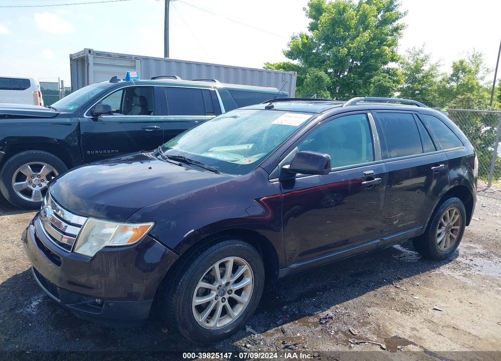 2007 FORD EDGE SEL VIN: 2FMDK38CX7BA56608