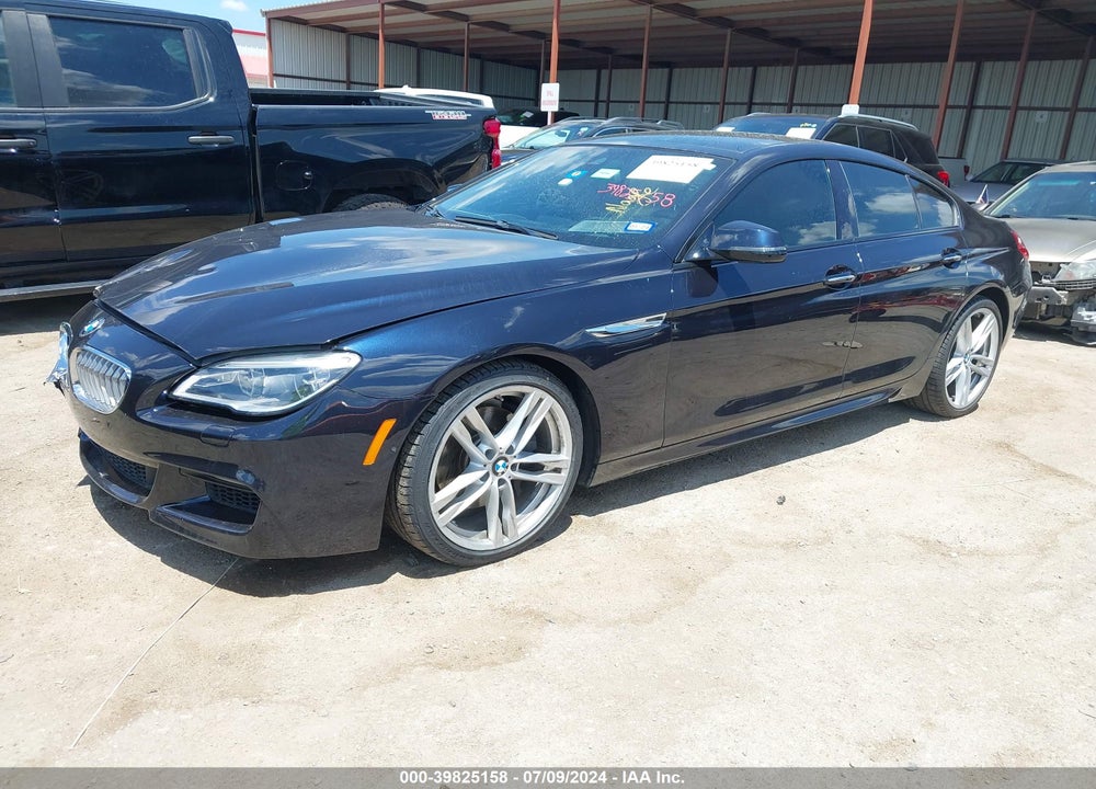 2016 BMW 650I GRAN COUPE VIN: WBA6D4C53GD977159
