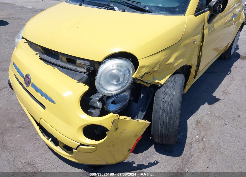 2013 FIAT 500 POP VIN: 3C3CFFAR2DT747267