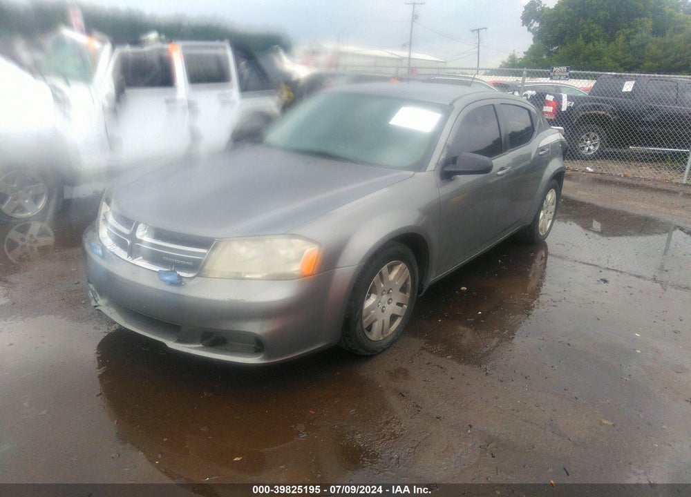 2012 DODGE AVENGER SE VIN: 1C3CDZAB5CN110219