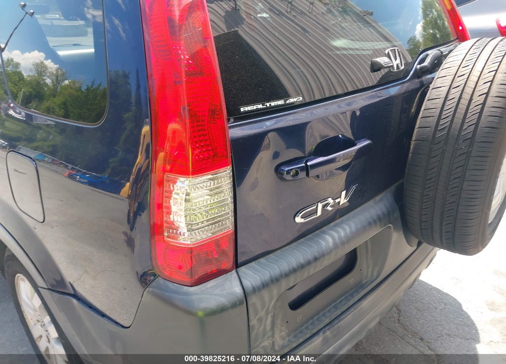 2006 HONDA CR-V EX VIN: JHLRD78866C015966
