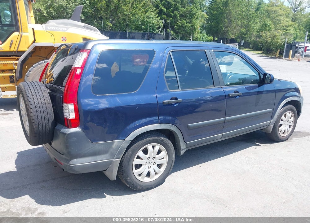 2006 HONDA CR-V EX VIN: JHLRD78866C015966