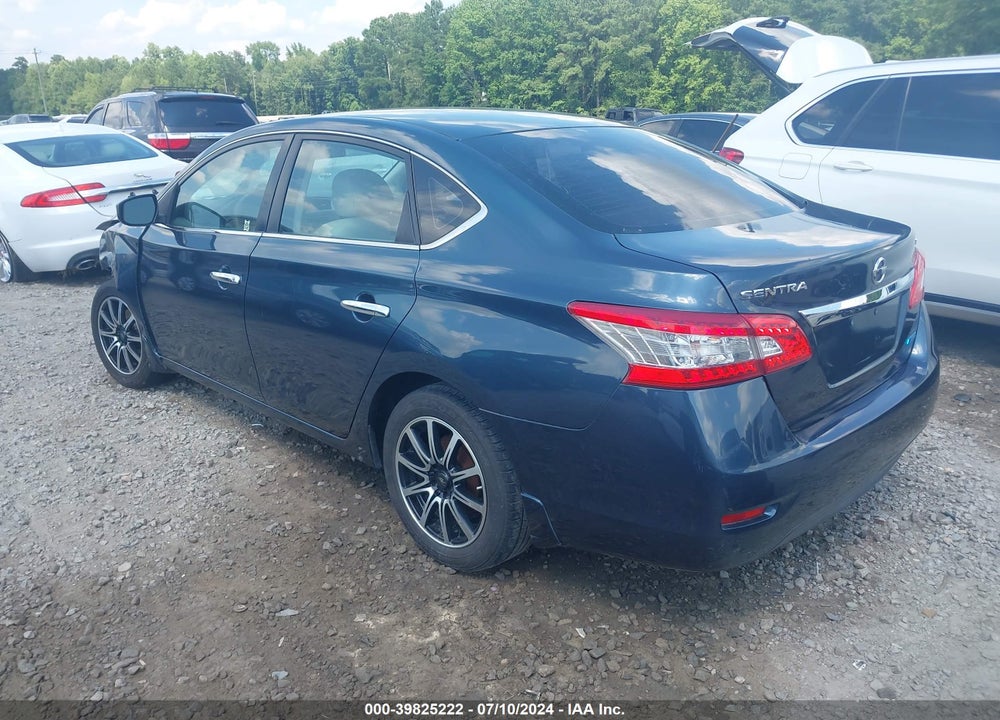 2014 NISSAN SENTRA SV VIN: 3N1AB7AP0EY323855