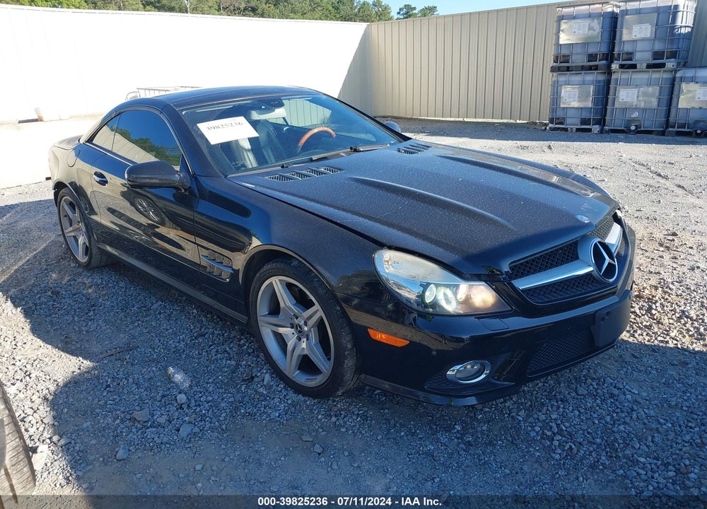 2009 MERCEDES-BENZ SL 550 VIN: WDBSK71F99F154441