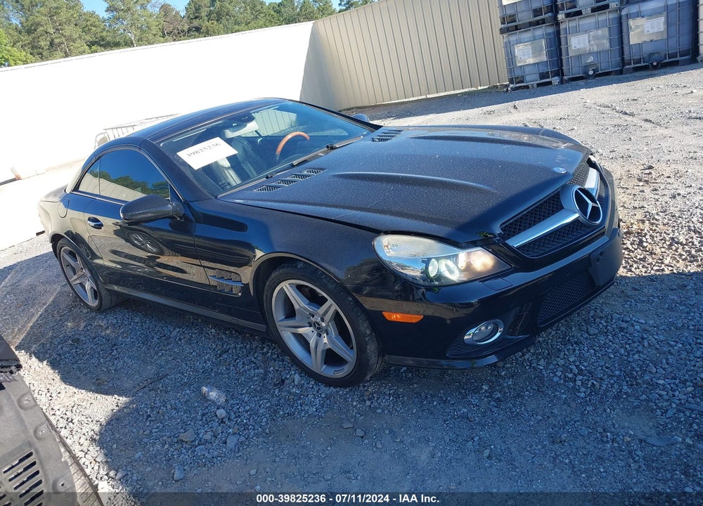 2009 MERCEDES-BENZ SL 550 VIN: WDBSK71F99F154441