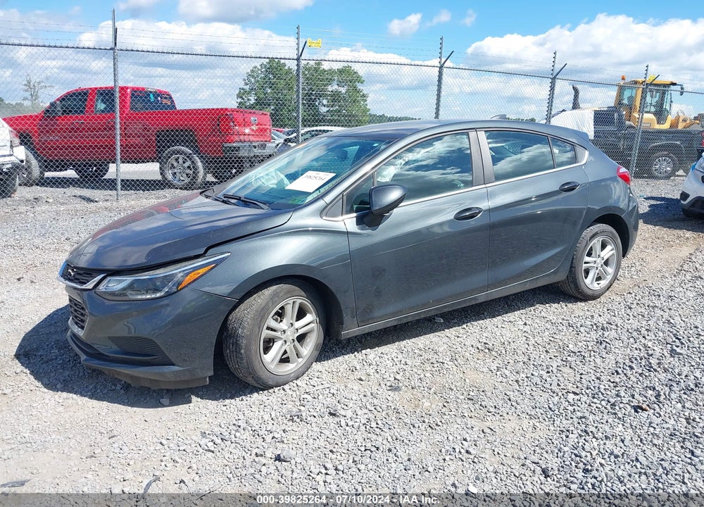 2017 CHEVROLET CRUZE LT AUTO VIN: 3G1BE6SM8HS584254