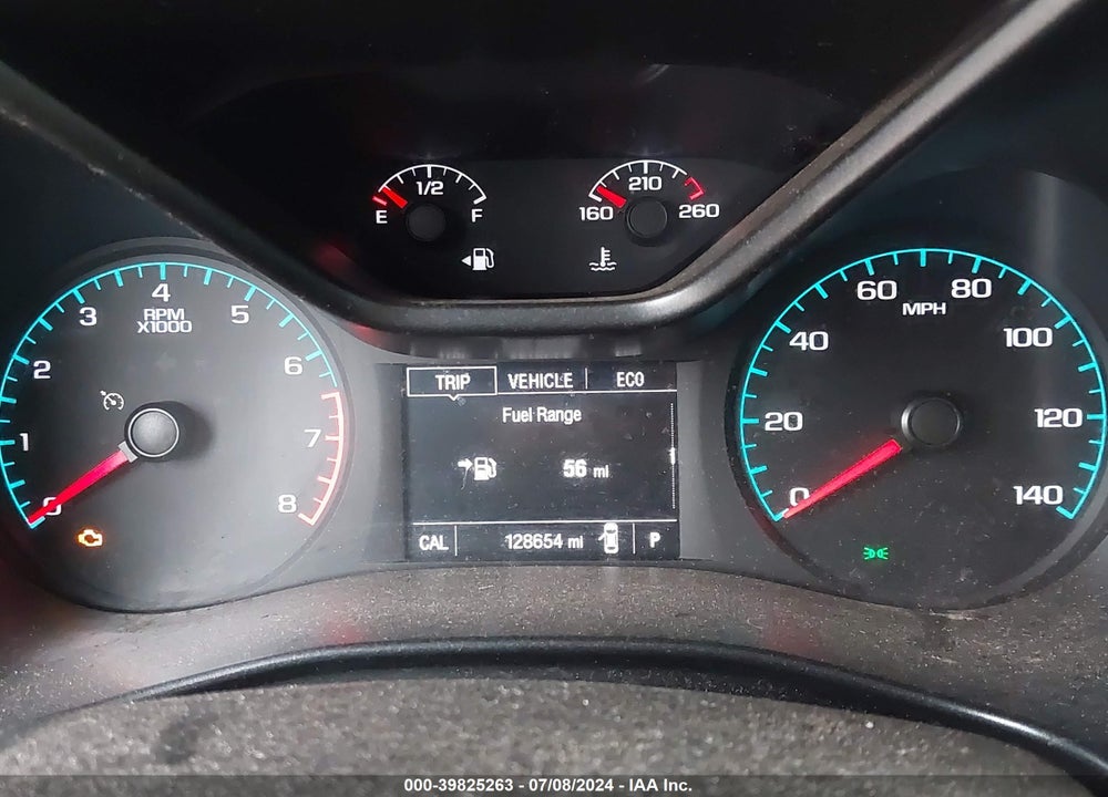 2015 CHEVROLET COLORADO Z71 VIN: 1GCGSCE3XF1274077