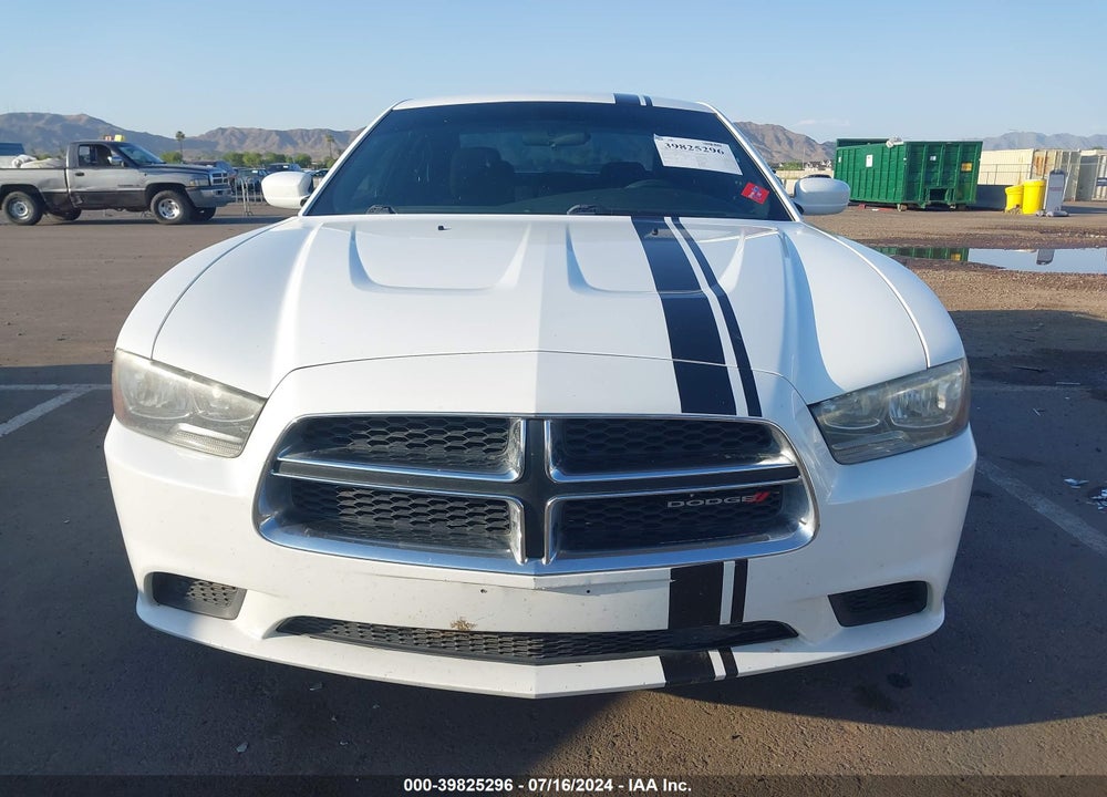 2013 DODGE CHARGER SE VIN: 2C3CDXBG8DH622629