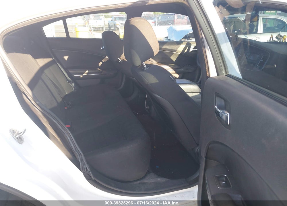 2013 DODGE CHARGER SE VIN: 2C3CDXBG8DH622629