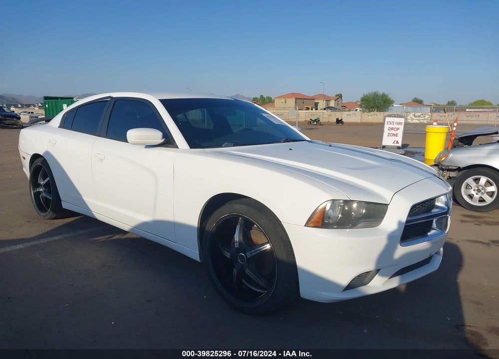 2013 DODGE CHARGER SE VIN: 2C3CDXBG8DH622629