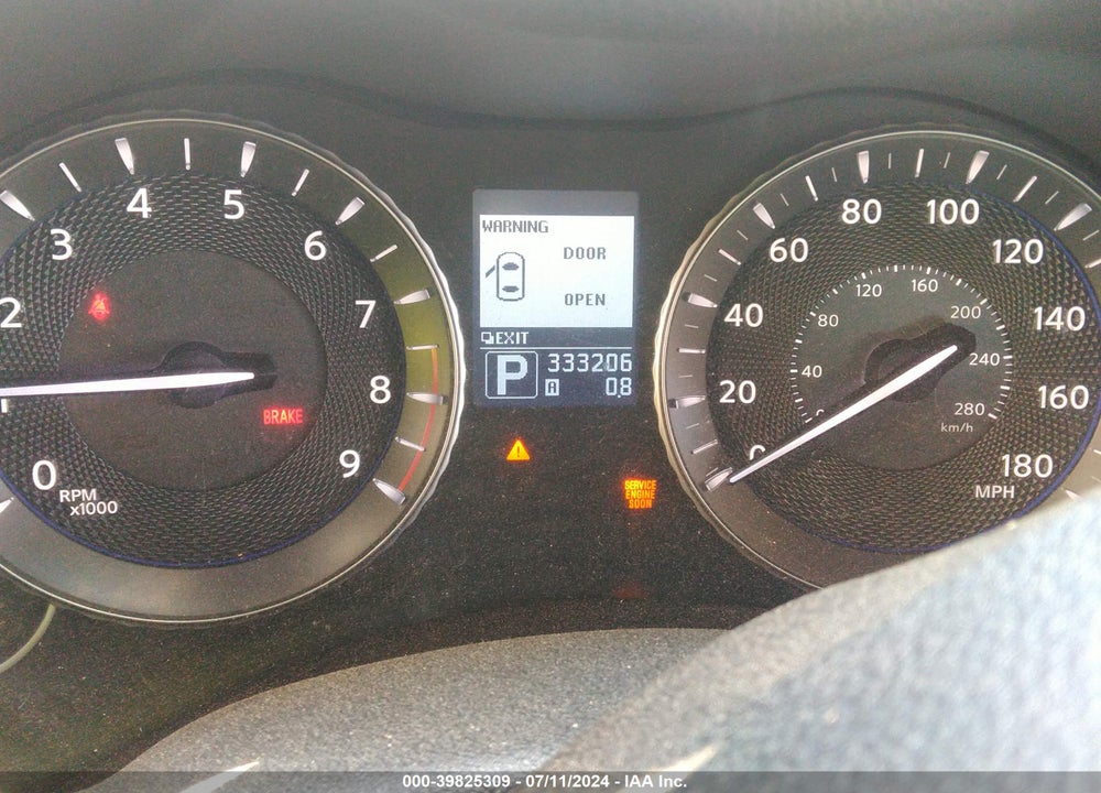 2011 INFINITI M37X VIN: JN1BY1AR2BM370420