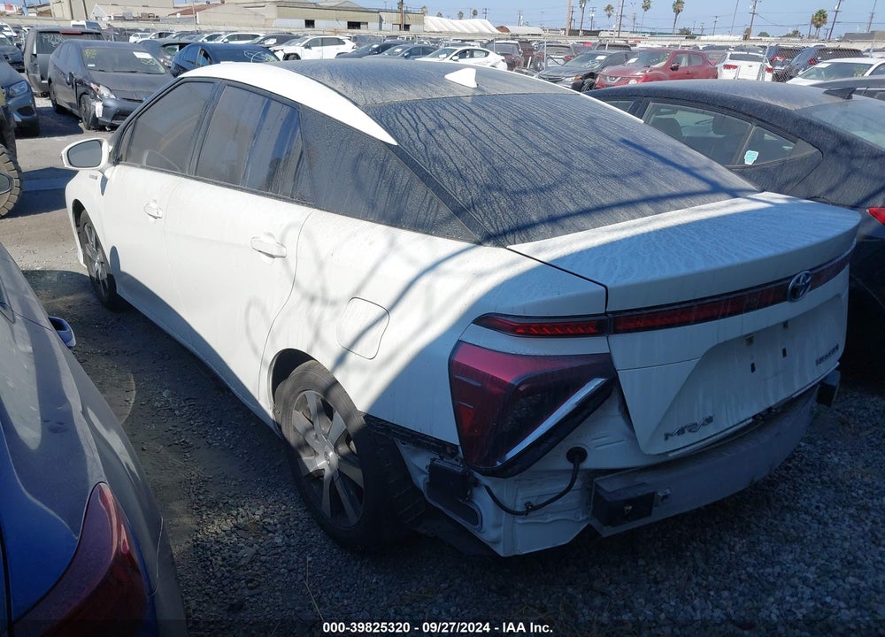 2018 TOYOTA MIRAI VIN: JTDBVRBD1JA004391