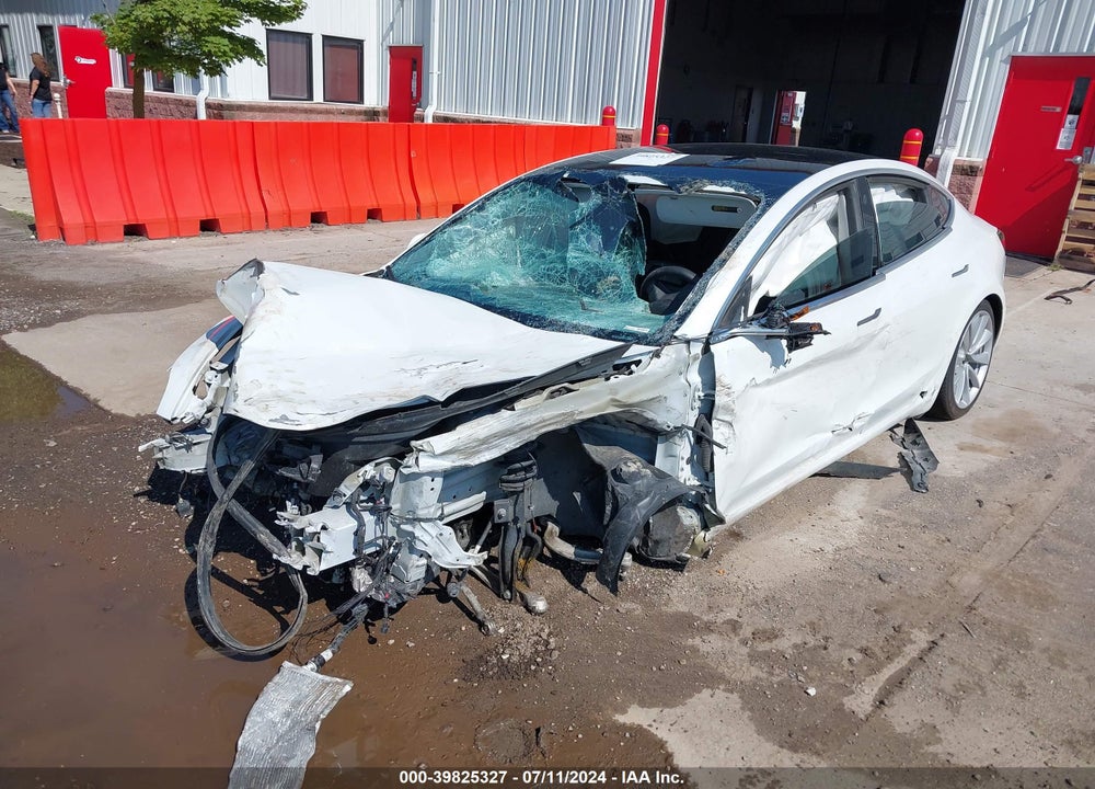 2020 TESLA MODEL 3 LONG RANGE DUAL MOTOR ALL-WHEEL DRIVE VIN: 5YJ3E1EB7LF783161
