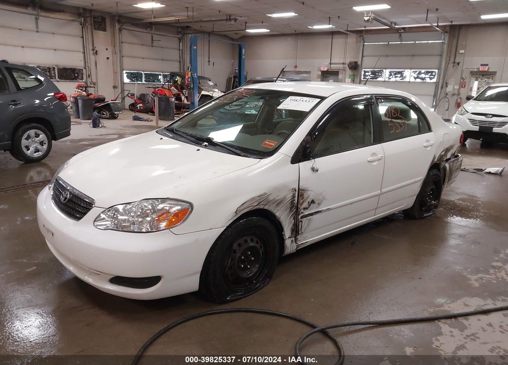 2007 TOYOTA COROLLA LE VIN: 2T1BR32E67C828045