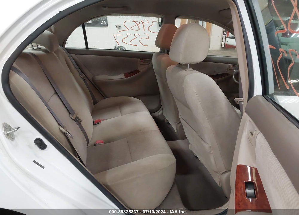 2007 TOYOTA COROLLA LE VIN: 2T1BR32E67C828045
