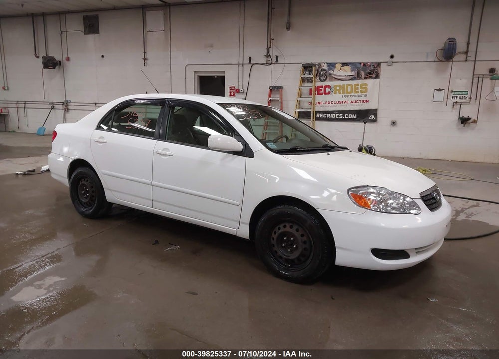 2007 TOYOTA COROLLA LE VIN: 2T1BR32E67C828045