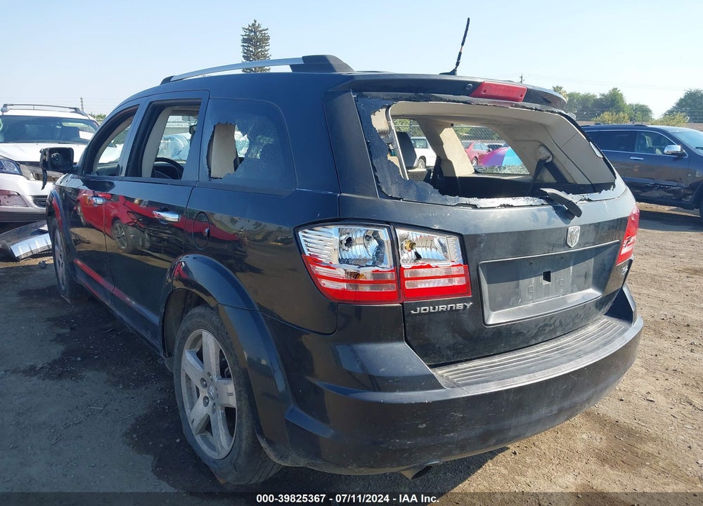 2009 DODGE JOURNEY R/T VIN: 3D4GG67V19T232219