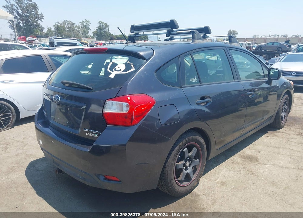 2013 SUBARU IMPREZA 2.0I VIN: JF1GPAA69DG857830