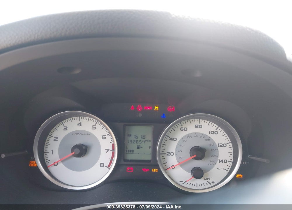 2013 SUBARU IMPREZA 2.0I VIN: JF1GPAA69DG857830