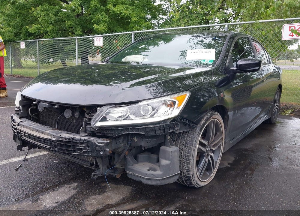 2016 HONDA ACCORD SPORT VIN: 1HGCR2F58GA034372