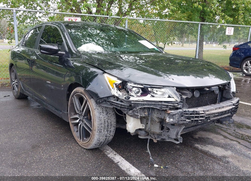 2016 HONDA ACCORD SPORT VIN: 1HGCR2F58GA034372