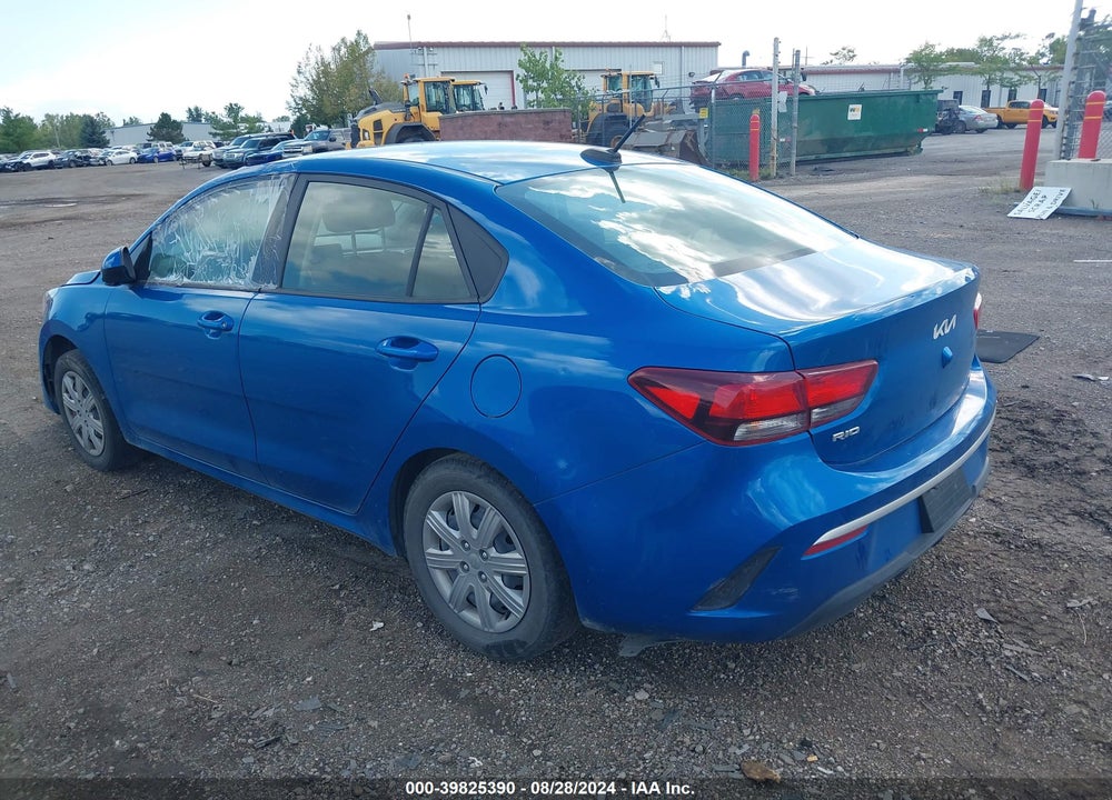 2022 KIA RIO S VIN: 3KPA24AD0NE440189