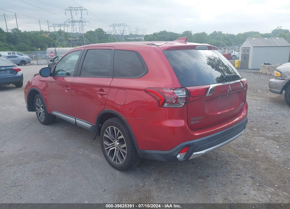 2018 MITSUBISHI OUTLANDER ES VIN: JA4AZ3A30JZ037111