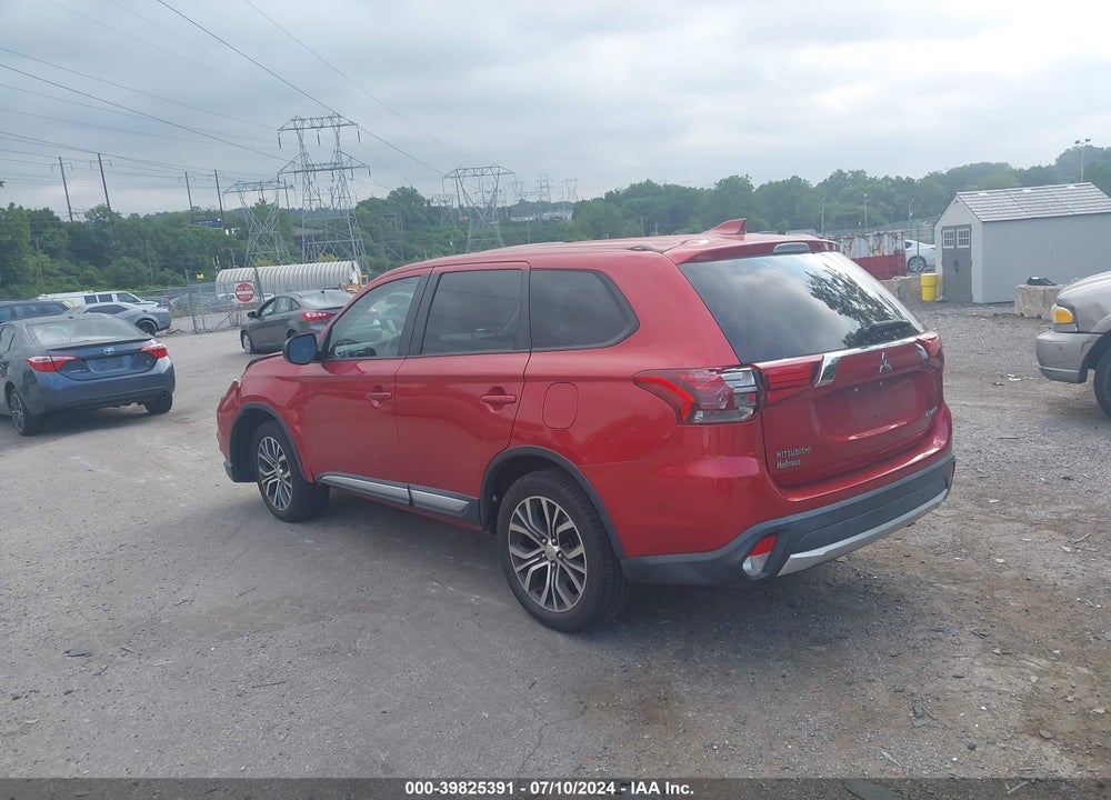 2018 MITSUBISHI OUTLANDER ES VIN: JA4AZ3A30JZ037111