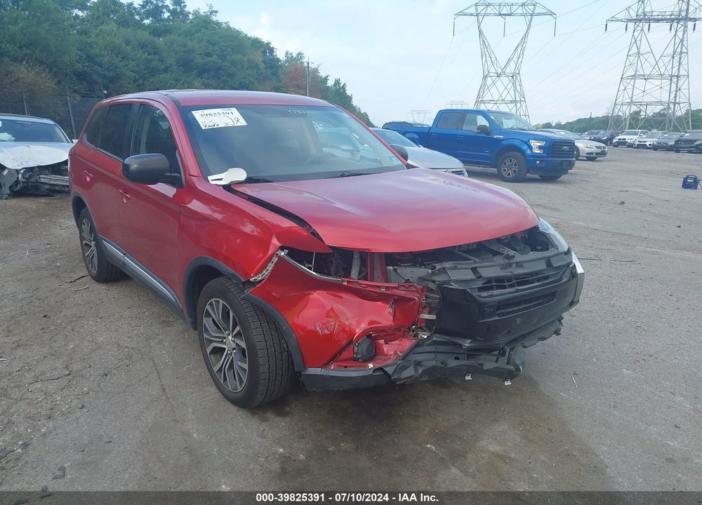 2018 MITSUBISHI OUTLANDER ES VIN: JA4AZ3A30JZ037111