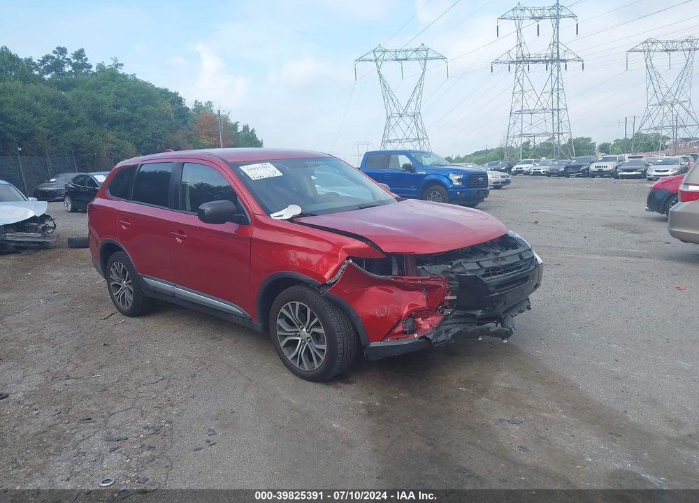 2018 MITSUBISHI OUTLANDER ES VIN: JA4AZ3A30JZ037111