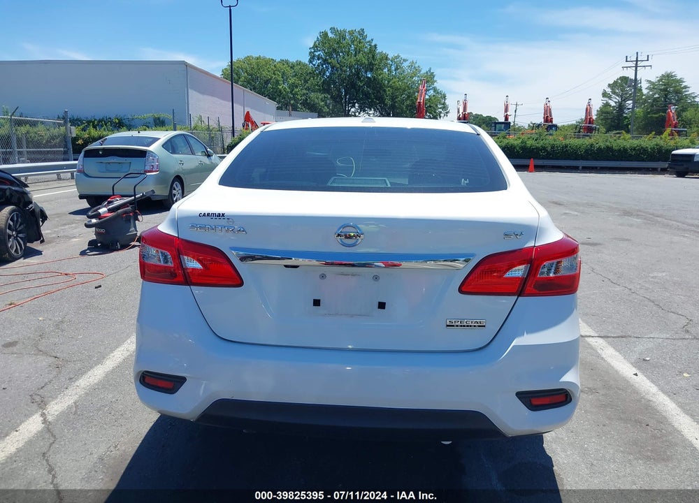 2019 NISSAN SENTRA SV VIN: 3N1AB7AP2KY261449